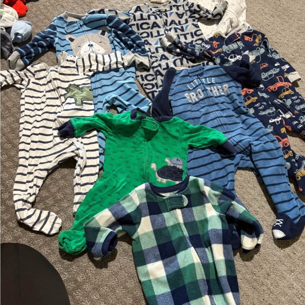 Boys 3-6 month onsies